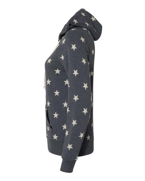 USA Stars Full-Zip Hooded Sweatshirt