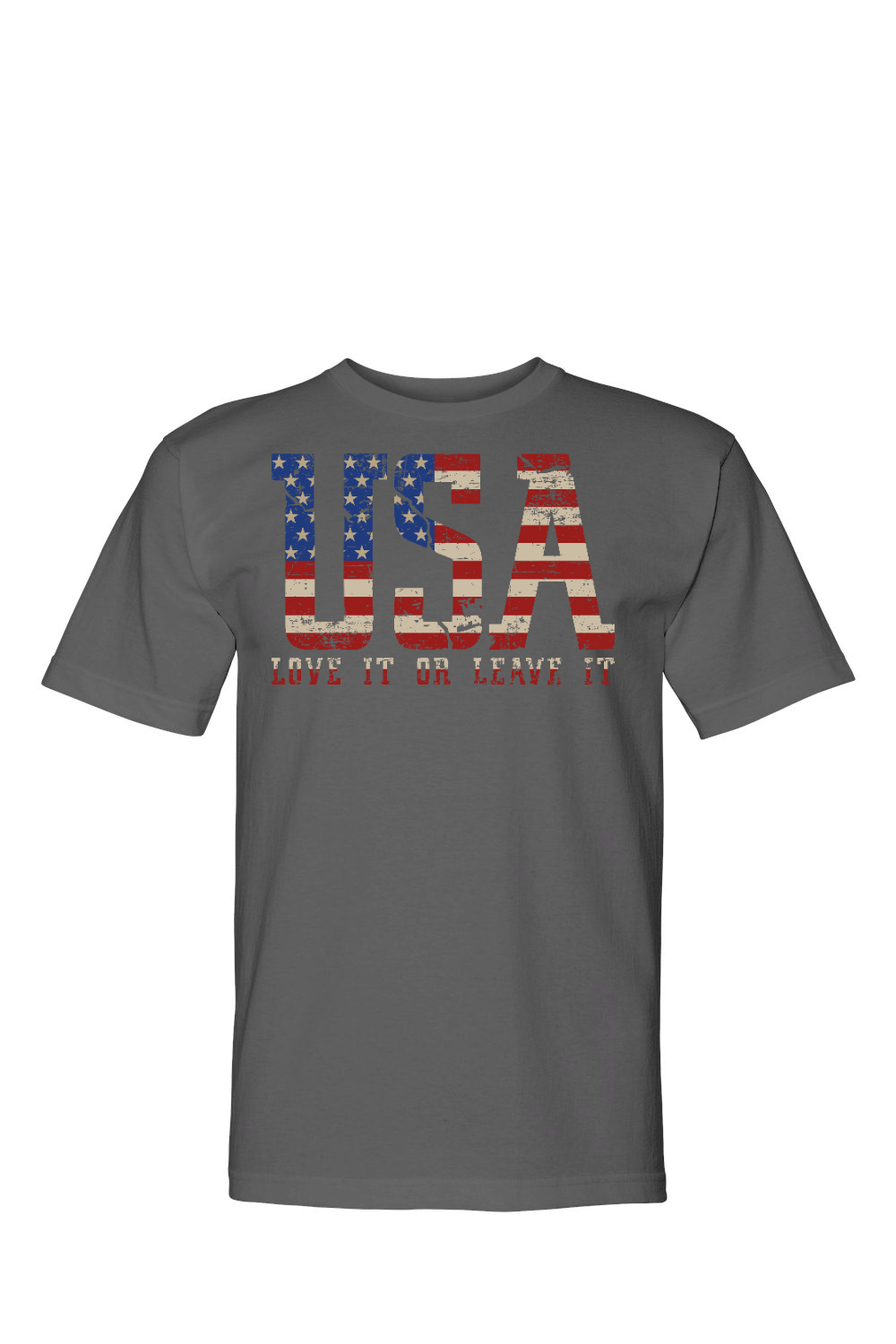 USA Love it 100% USA Made Cotton T-Shirt