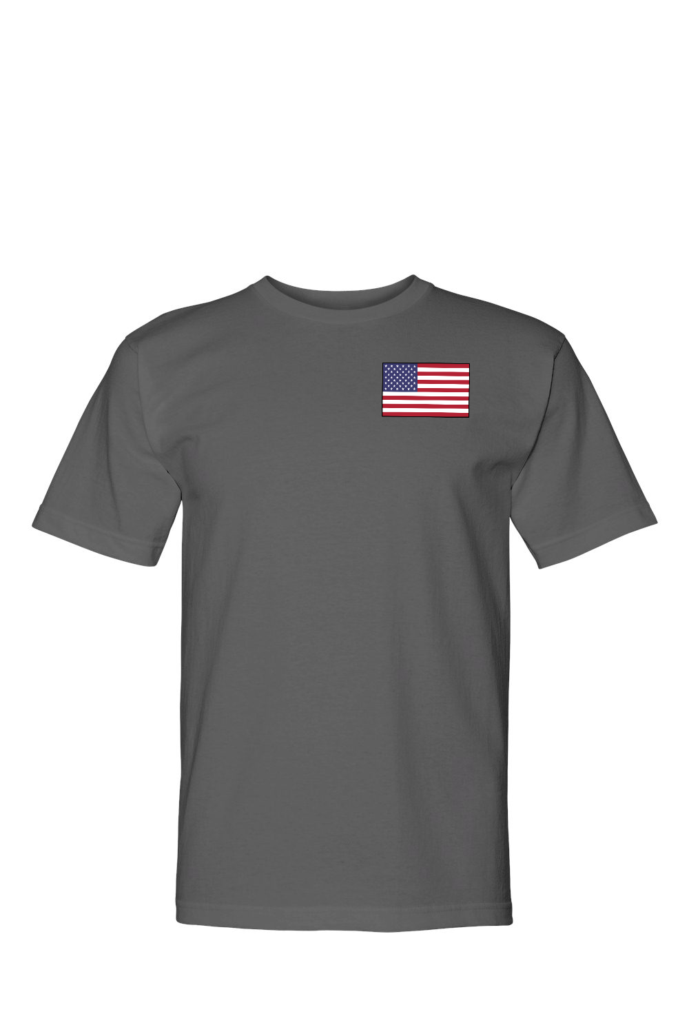 US Small Flag 100% USA Made Cotton T-Shirt