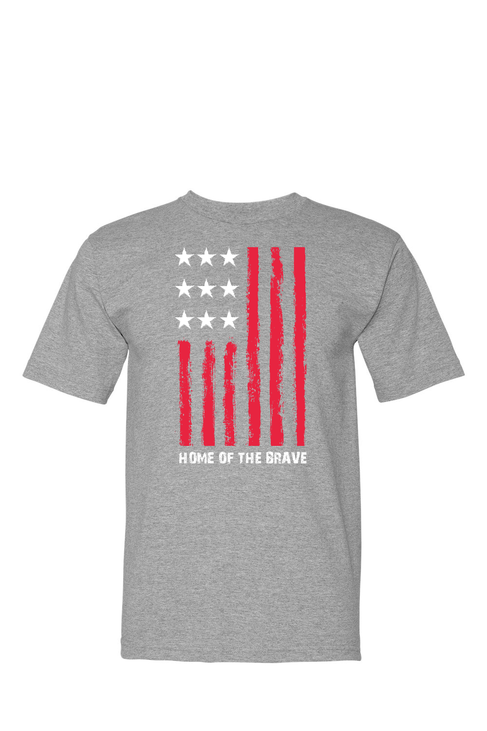Home of the Brave 100% USA Made Cotton T-Shirt