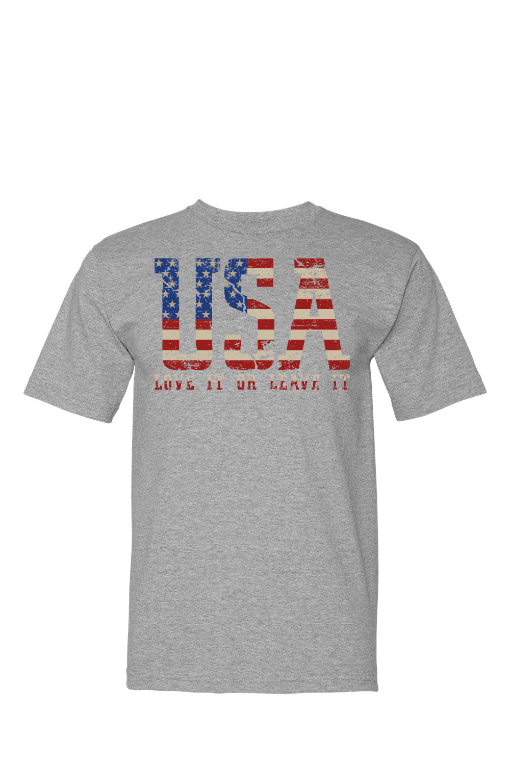 USA Love it 100% USA Made Cotton T-Shirt