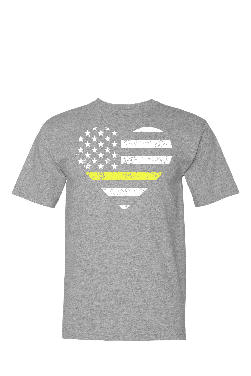 EMS Heart 100% USA Made Cotton T-Shirt