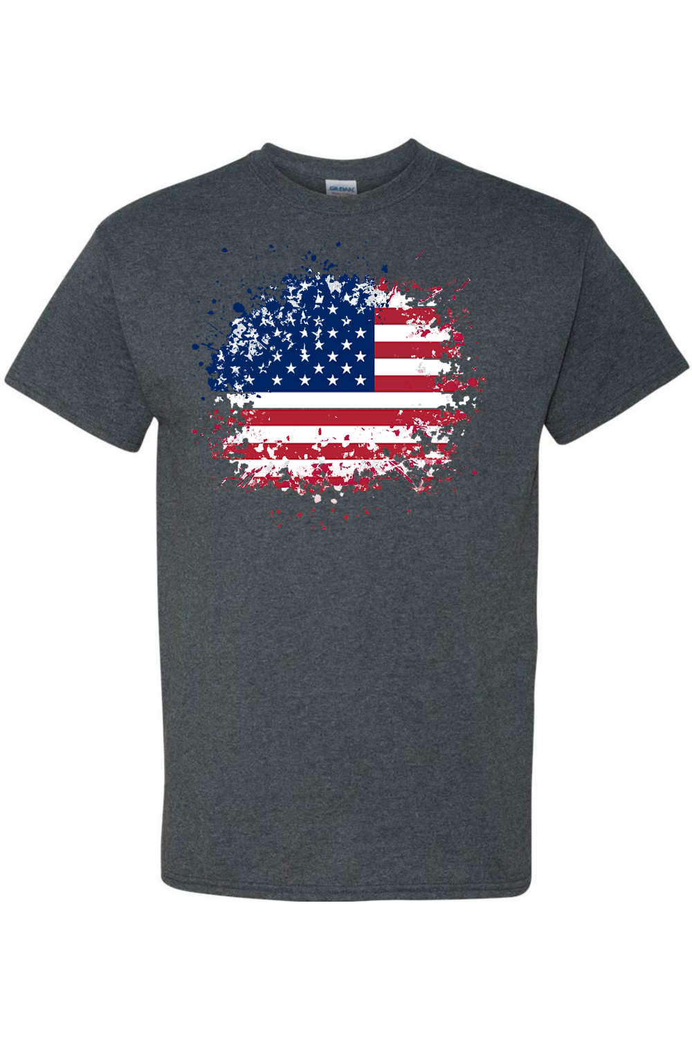 Paint Flag Tee - Patriotic American