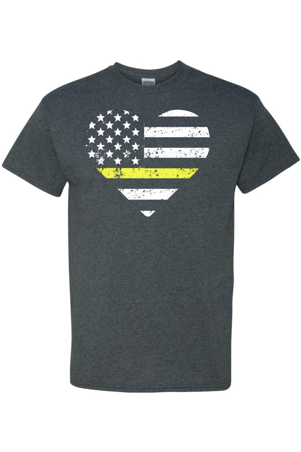 EMS Heart T-Shirt - Patriotic American