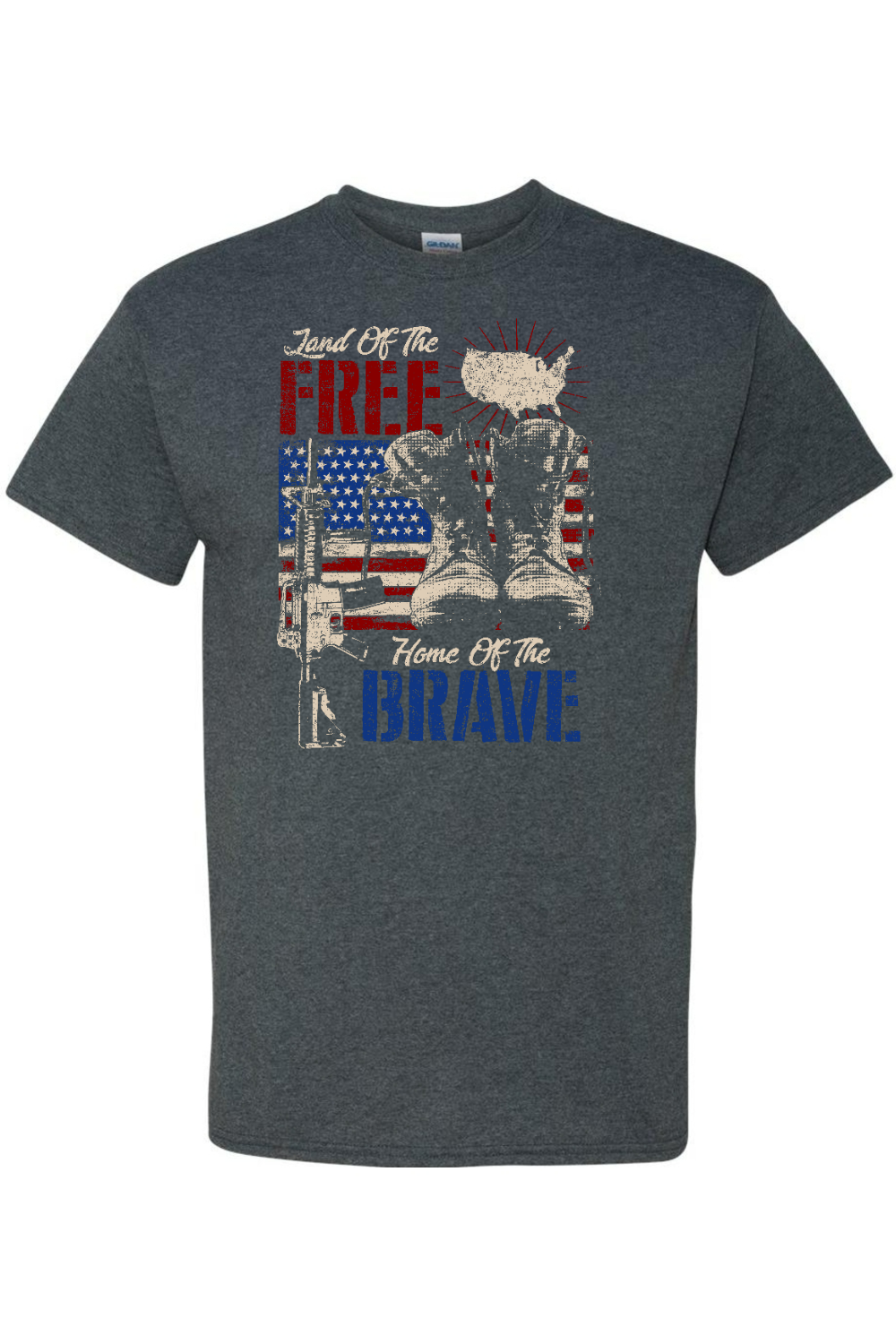 Land of the Free T-Shirt - Patriotic American