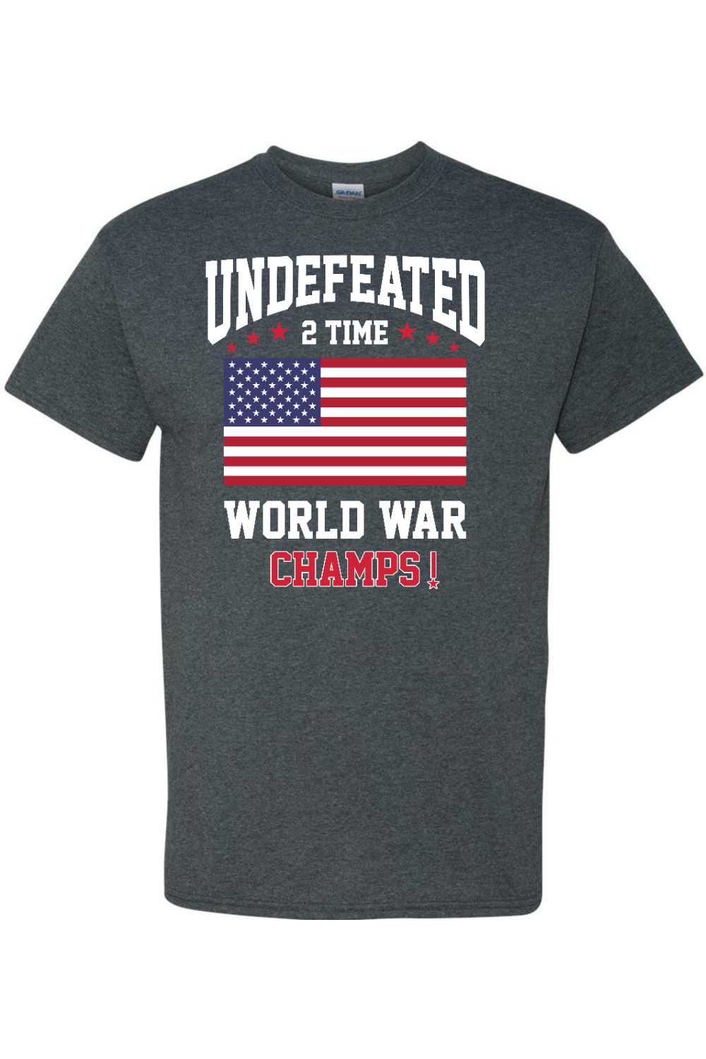 Undefeated 2 T-Shirt - Patriotic American