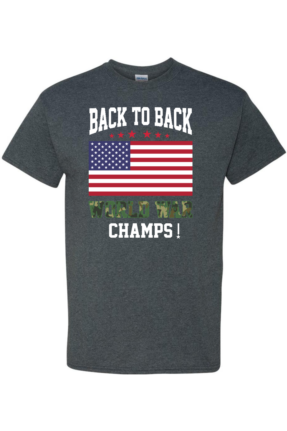 Back to Back World War Champs T-Shirt