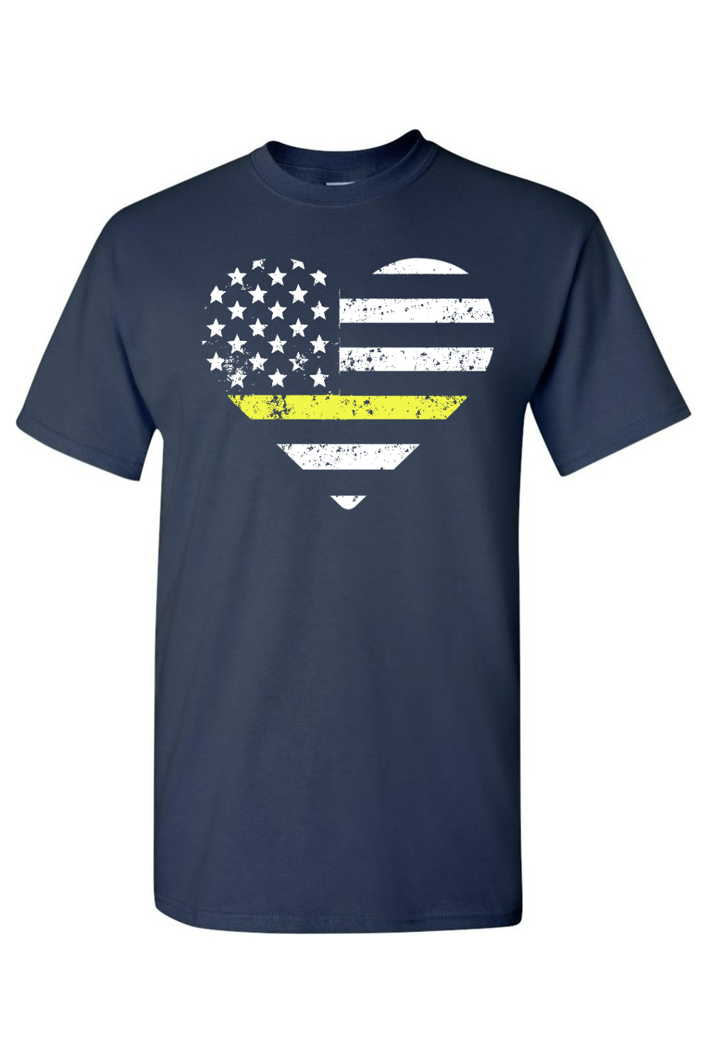 EMS Heart T-Shirt - Patriotic American