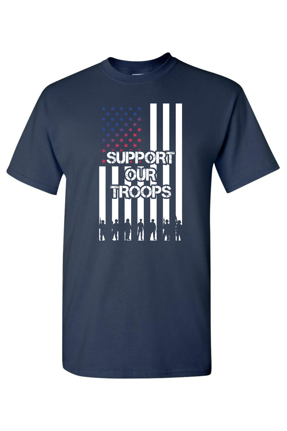 Support our Troops T-Shirt - Patriotic American