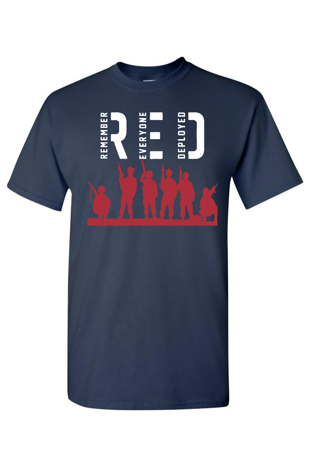Red Remember Everyone T-Shirt - Patriotic American