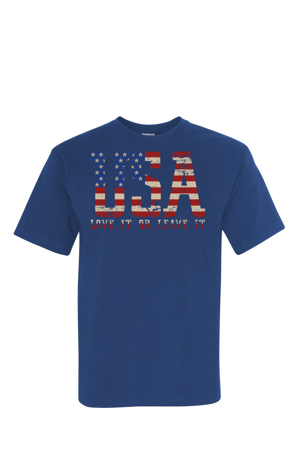 USA Love it 100% USA Made Cotton T-Shirt