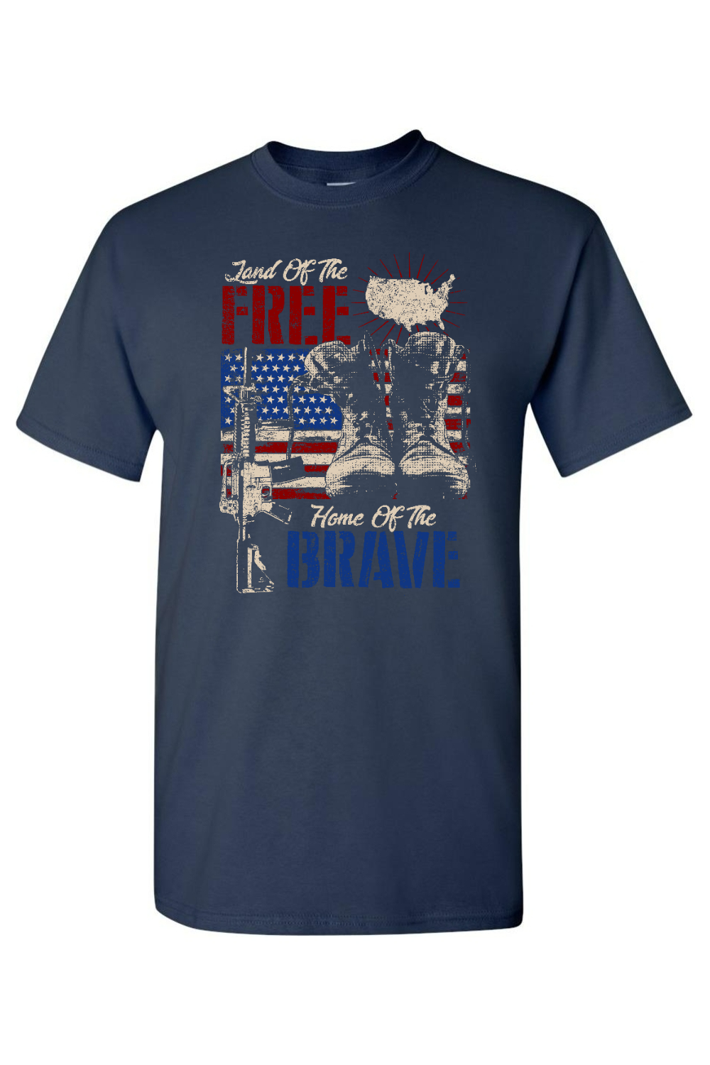 Land of the Free T-Shirt - Patriotic American