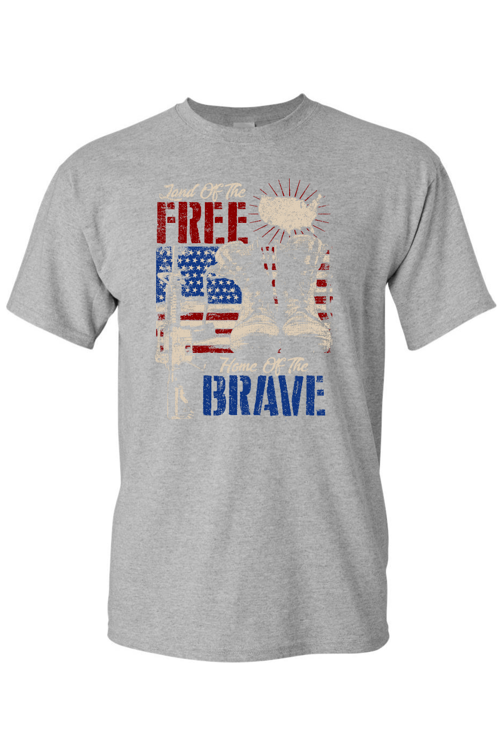 Land of the Free T-Shirt - Patriotic American