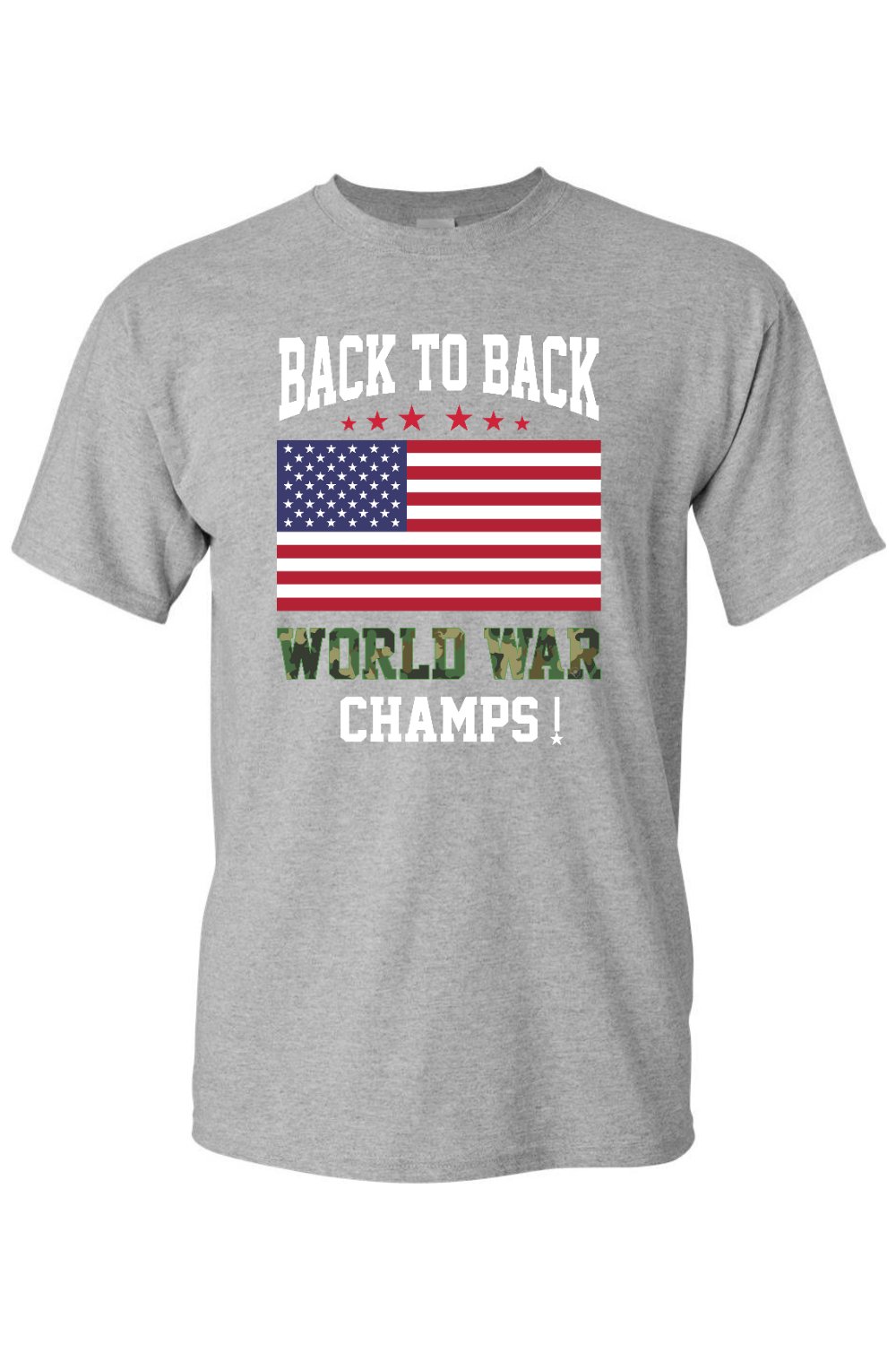 Back to Back World War Champs T-Shirt