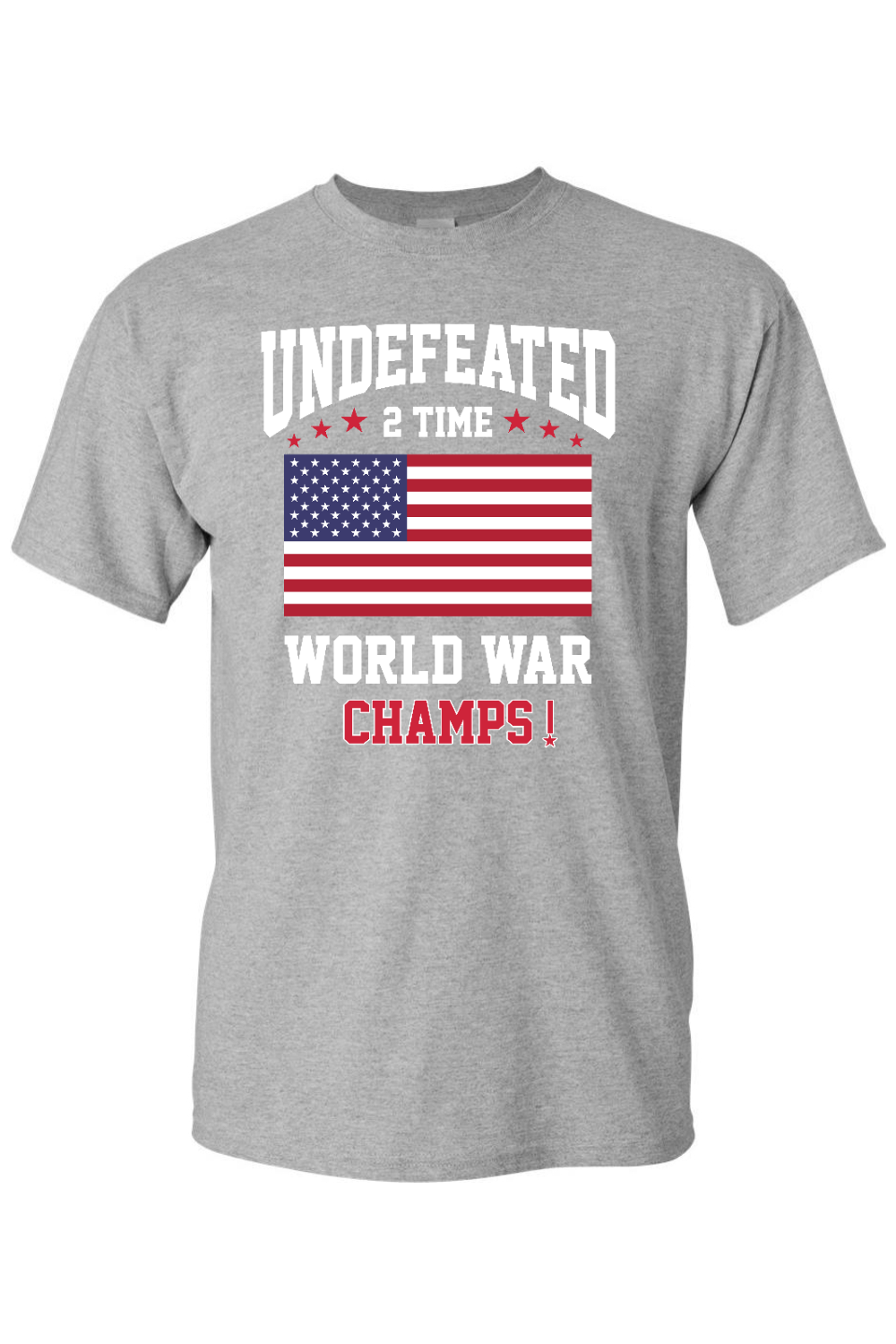 Undefeated 2 T-Shirt - Patriotic American