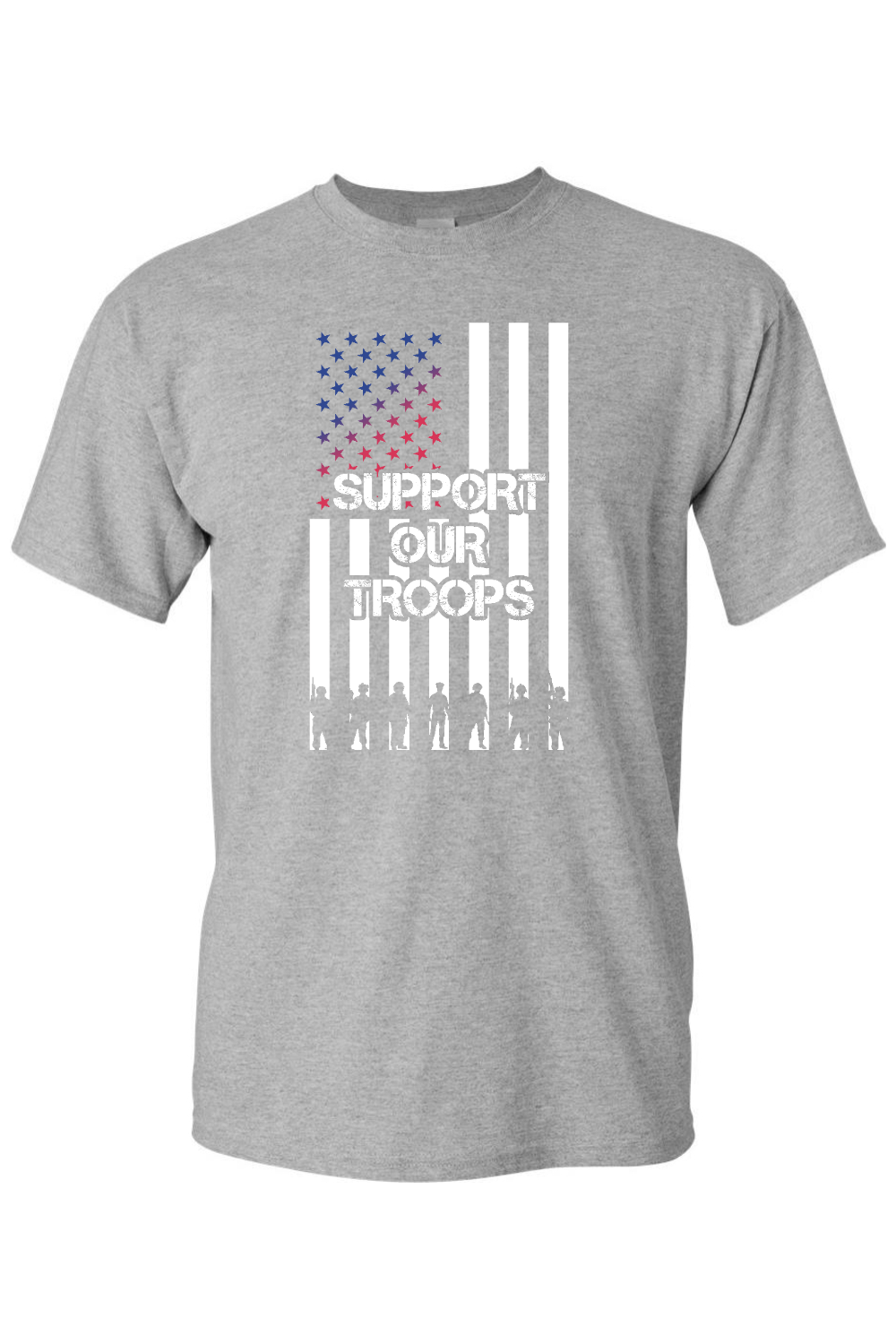 Support our Troops T-Shirt - Patriotic American