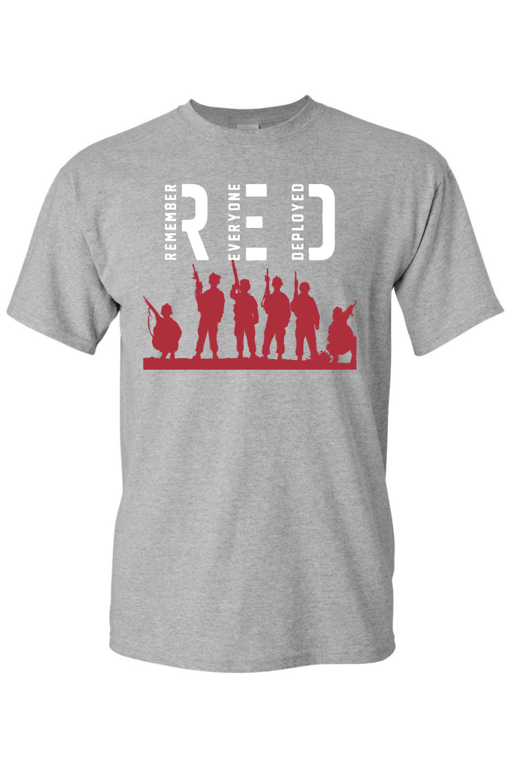 Red Remember Everyone T-Shirt - Patriotic American