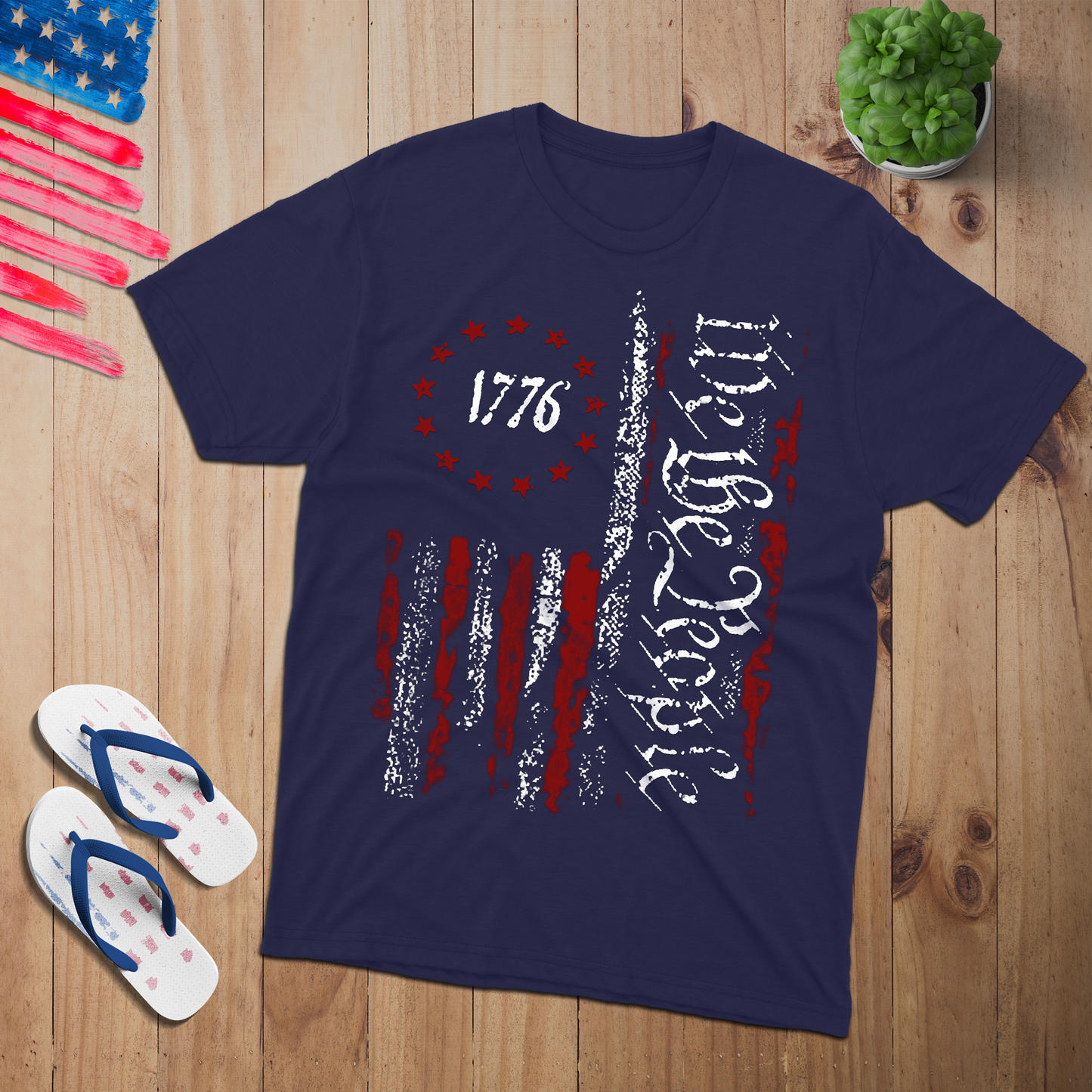1776 Constitution Tee - Patriotic American