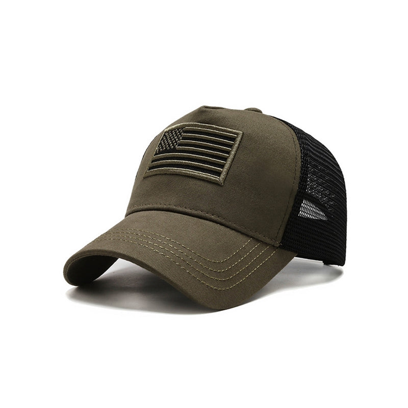 USA Flag Hat - 100% Made In USA