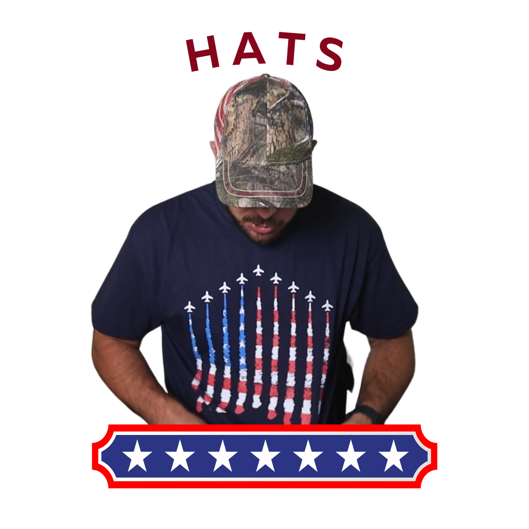 Patriotic American - Hats