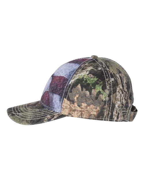 Camo With Huge American Flag