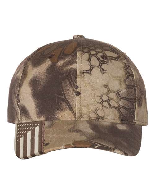 USA FLAG With Kryptek Highlander - Patriotic American