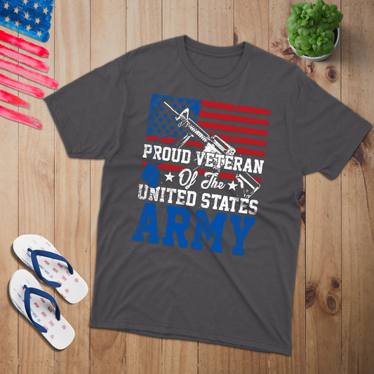 United States Army 100% USA Made Cotton T-Shirt