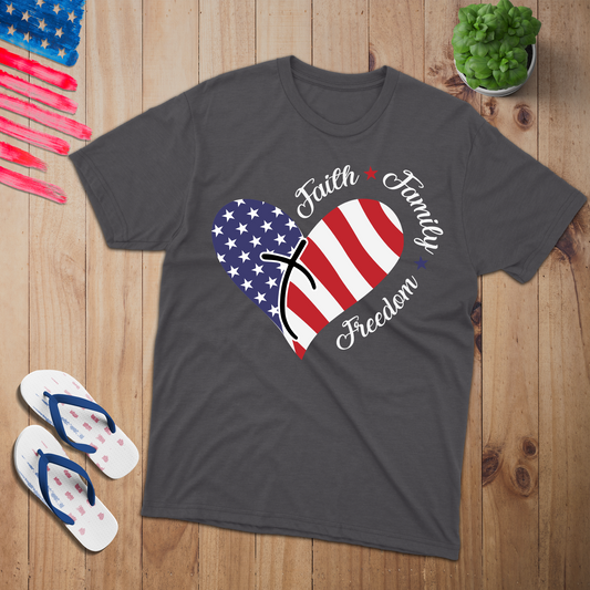 Faith Family Freedom - Patriotic American